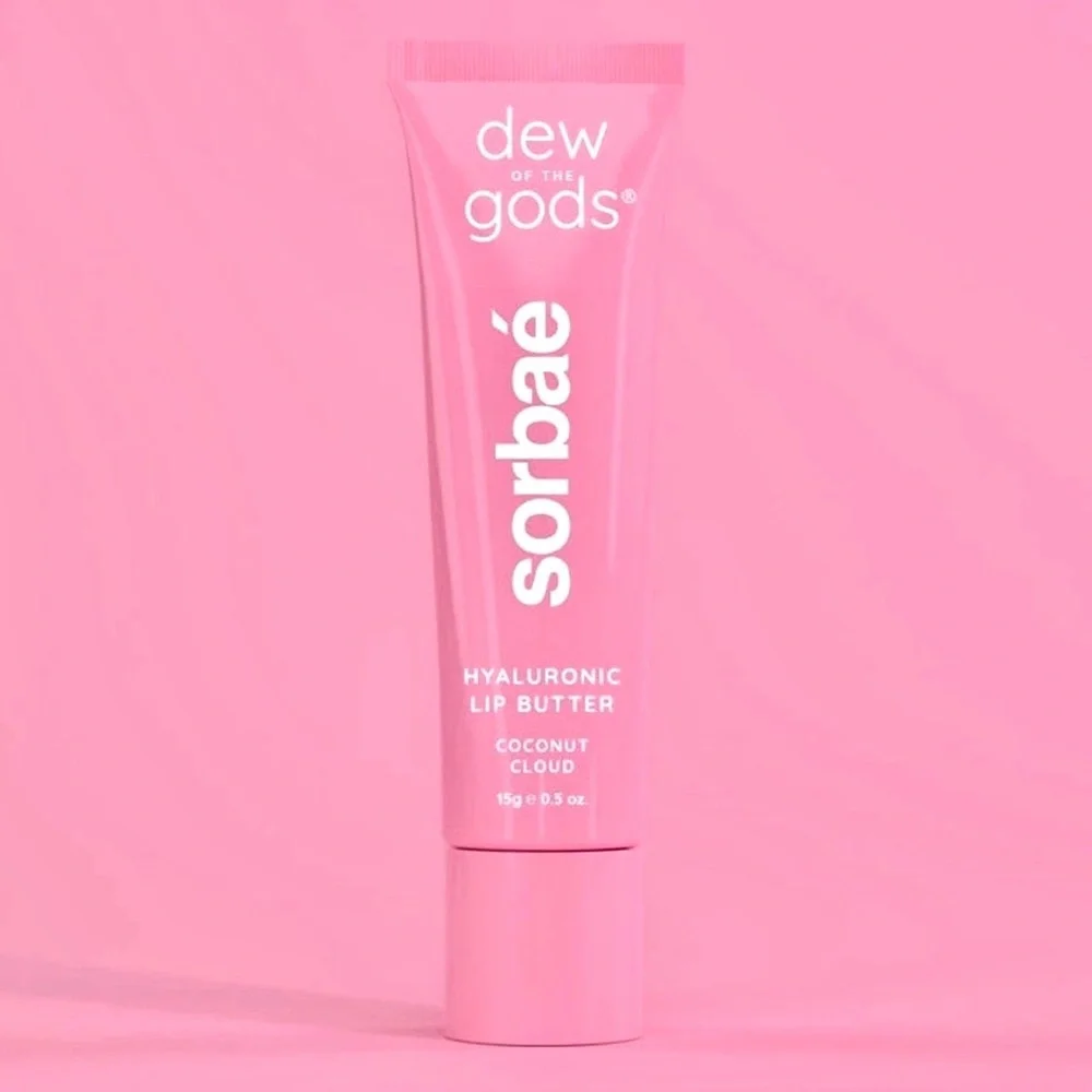 Dew of the Gods Hyaluronic Lip Butter Sorbaé in Coconut Cloud - Picture 3 of 8